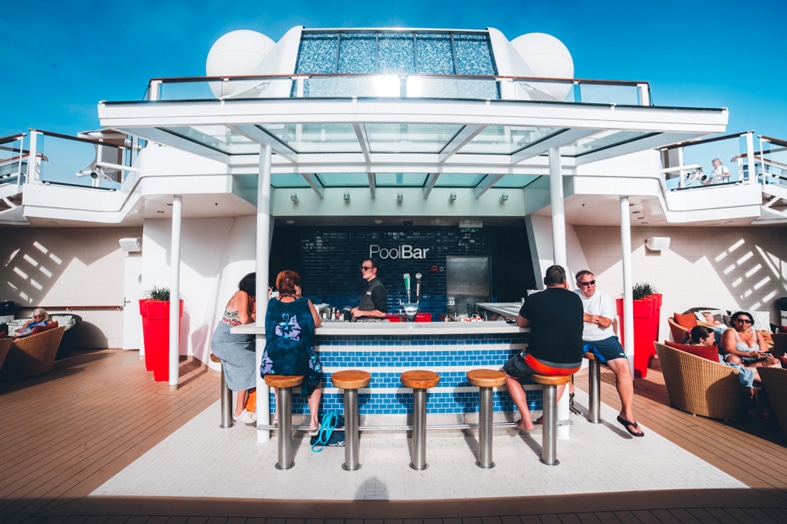 Celebrity Eclipse Pool Bar 