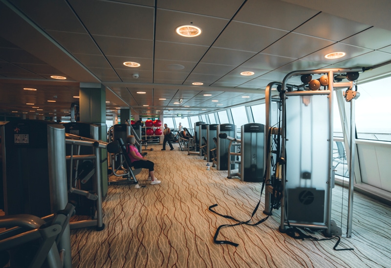 Celebrity Cruise Eclipse Gym 