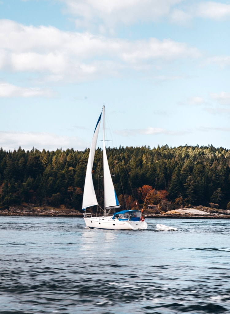 Sailboat in Vancouver 