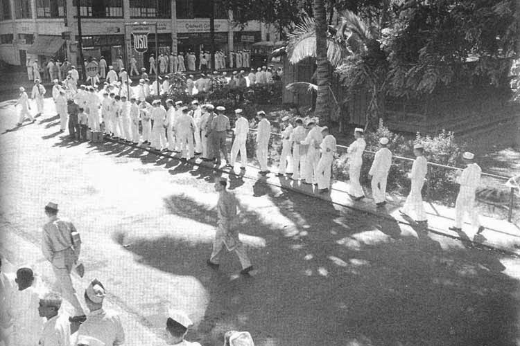 Chinatown Oahu Hotel St. WWII