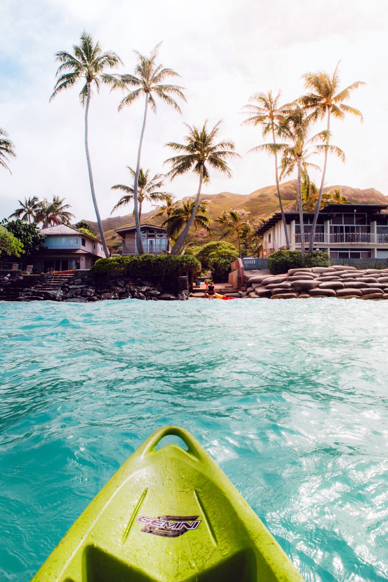 Kayaking Oahu 