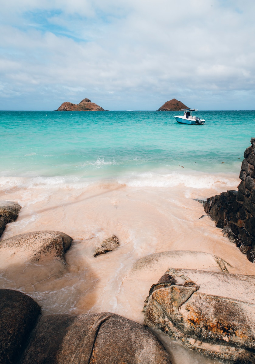 Kayaking to Mokulua Islands Oahu 