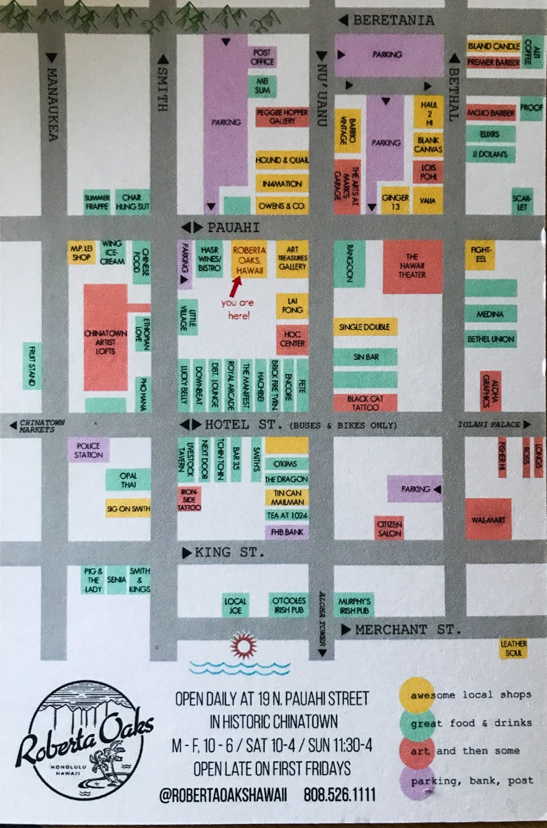 A Local S Guide To Chinatown Honolulu Restaurants Bars Shopping   Chinatown Honolulu Map 