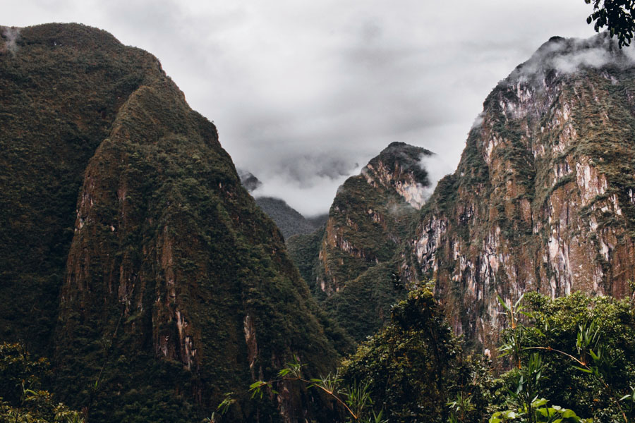 Machu Picchu Elevation 