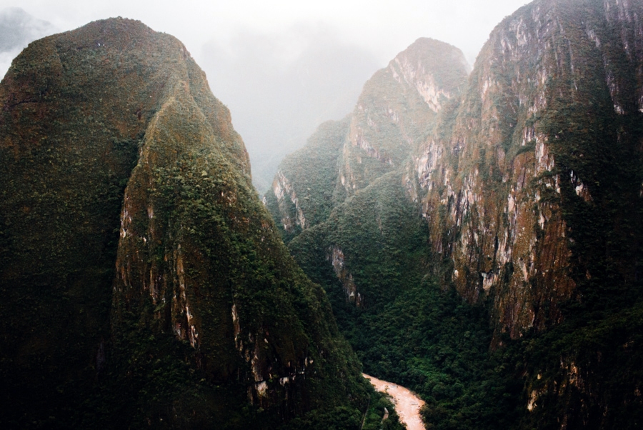 View from Machu Picchu 