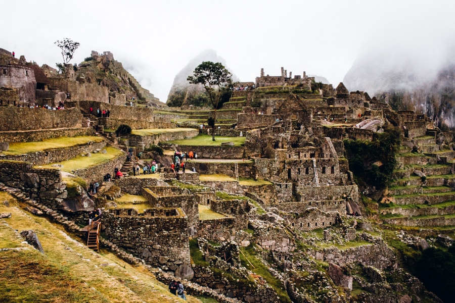 Machu Picchu Ruins 