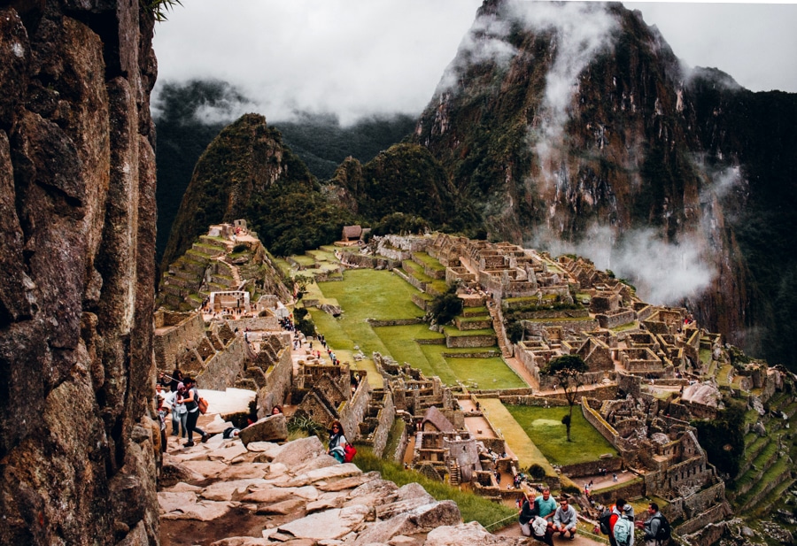 View of Machu Picchu 