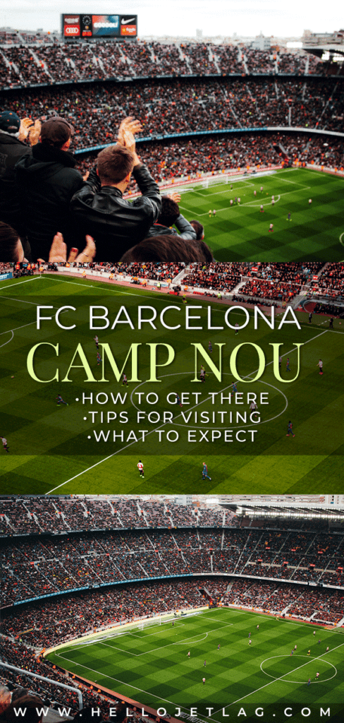 A complete guide to visiting Camp Nou Stadium for an FC Barcelona game. What to expect, how to get tickets, how to get there, tips for visiting & more 