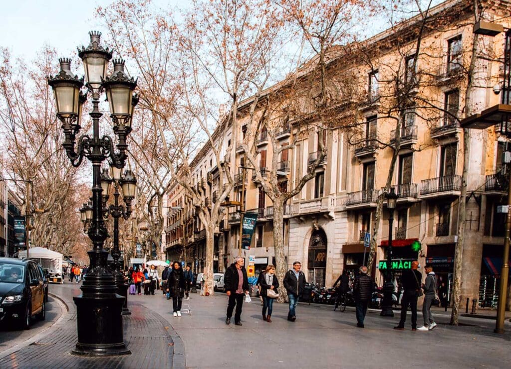 Las Ramblas, Barcelona 