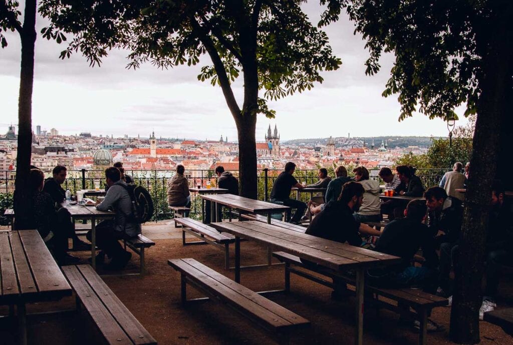 Letna Beer Garden (Prague, Czech Republic)