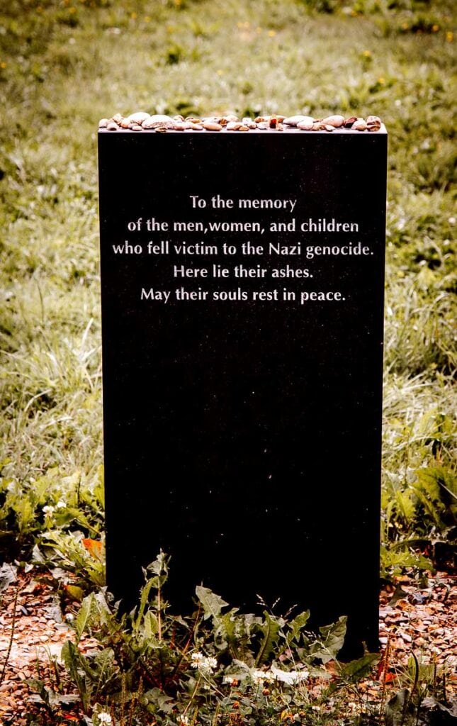 Memorial at Birkenau in Poland 